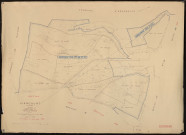 Plan du cadastre rénové - Liercourt : section C