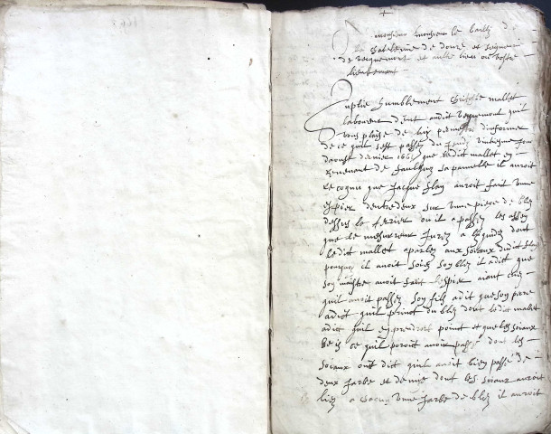 Etude de Me Pierre Trencart à Amiens (étude n°9). Minutes de l'année 1667