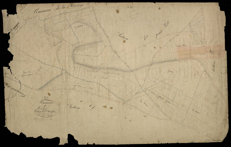 Plan du cadastre napoléonien - Corbie : Vallée de la Metz (La), E2