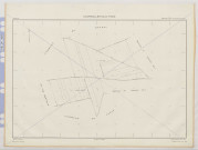 Plan du cadastre rénové - Courcelles-sous-Thoix : section ZA