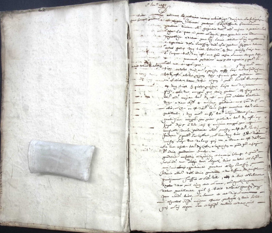 Etude de Me François Lecaron à Amiens (étude n°11). Minutes de l'année 1658