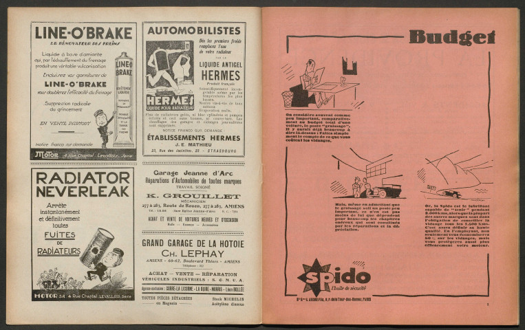 L'Automobile au Pays Picard. Revue mensuelle de l'Automobile-Club de Picardie et de l'Aisne, 230, novembre 1930