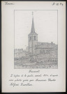 Frucourt : église et puits - (Reproduction interdite sans autorisation - © Claude Piette)