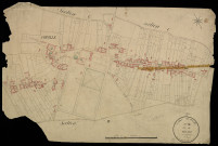 Plan du cadastre napoléonien - Friville-Escarbotin (Friville) : Village (Le), D1