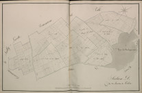 Plan du cadastre napoléonien - Atlas cantonal - Morlancourt : Chemin de Corbie (Le), D