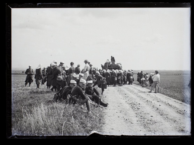 72e de ligne - plaine pr7s de Guignemicourt - marche du 5 septembre 1902