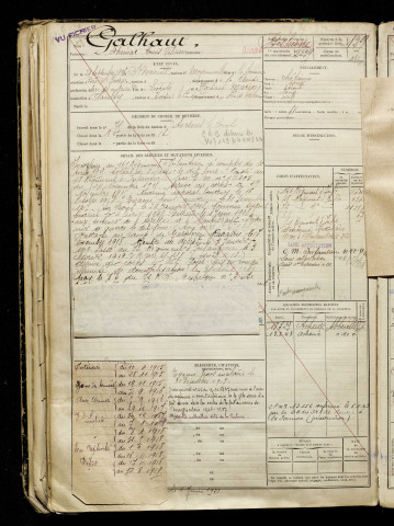 Galhaut, Adhémar Louis Félicien, né le 24 septembre 1896 à Saint-Maxent (Somme), classe 1916, matricule n° 2239, Bureau de recrutement d'Abbeville