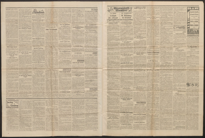 Le Progrès de la Somme, numéro 19131, 14 janvier 1932