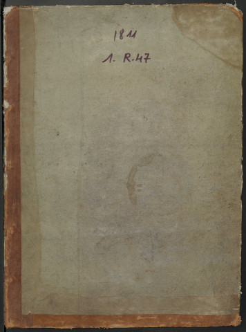Tirage au sort (arrondissement d'Amiens) – double - de l'année 1811