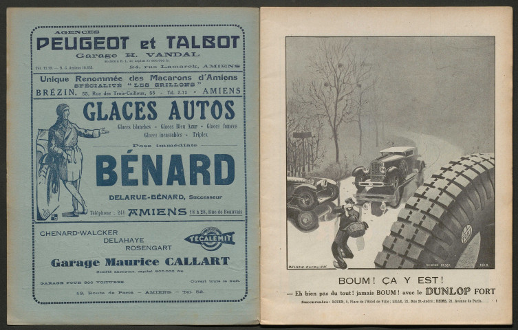 L'Automobile au Pays Picard. Revue mensuelle de l'Automobile-Club de Picardie et de l'Aisne, 225, juin 1930