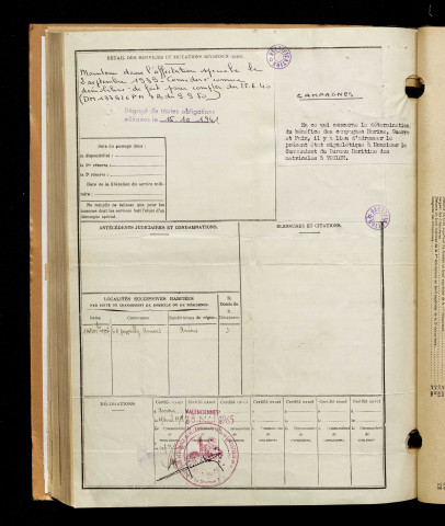 Houdant, Arthur Louis Albert, né le 06 juin 1893 à Saint-Valery-sur-Somme (Somme), classe 1913, matricule n° 687, Bureau de recrutement d'Abbeville