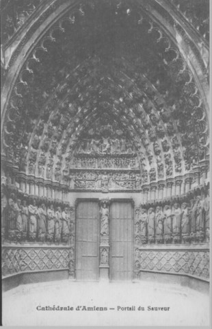 Cathédrale d'Amiens - Portail du Sauveur