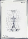 Tully : croix en pierre - (Reproduction interdite sans autorisation - © Claude Piette)