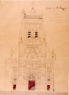 Eglise de Saint Riquier - Portail