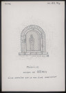 Moisville, hameau de Bières (Eure) : niche oratoire - (Reproduction interdite sans autorisation - © Claude Piette)