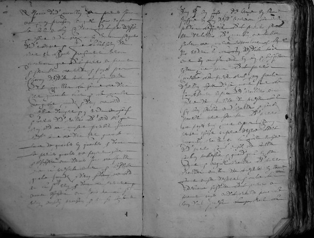 Etude de Me Antoine Ricard à Amiens (étude n°25). Minutes de l'année 1646