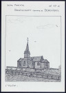 Graincourt, commune de Derchigny (Seine-Maritime) : l'église - (Reproduction interdite sans autorisation - © Claude Piette)
