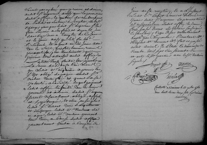 Etude de Me François Henin à Amiens (étude n°3). Minutes de l'année 1761