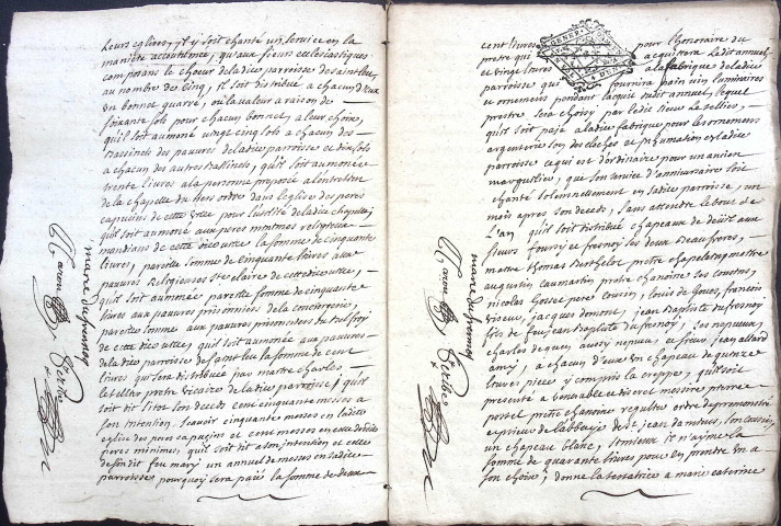 Etude de Me Jacques Scribe à Amiens (étude n°6). Minutes de l'année 1731