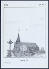 Sarnois (Oise) : l'église - (Reproduction interdite sans autorisation - © Claude Piette)