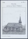 Haleine (commune de Saint-Thibault, Oise) : la petite église - (Reproduction interdite sans autorisation - © Claude Piette)