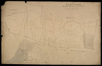 Plan du cadastre napoléonien - Beaucourt-sur-L'hallue (Beaucourt) : Mont-dromel (Le), B