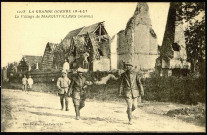 La Grande Guerre 1914-17 - Le Village de Marquivillers