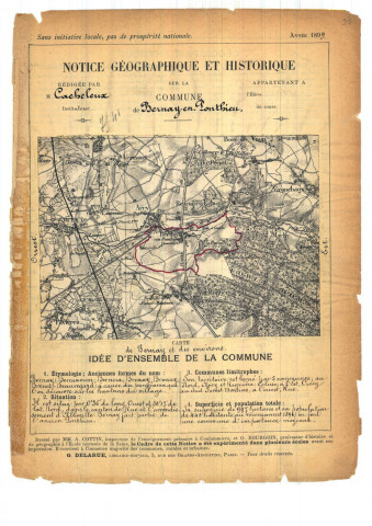Bernay-en-Ponthieu : notice historique et géographique sur la commune