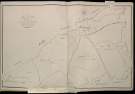 Plan du cadastre napoléonien - Atlas cantonal - Mericourt-L'abbe (Méricourt l'Abbé) : tableau d'assemblage