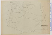Plan du cadastre rénové - Quesnoy-sur-Airaines : section B