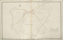 Plan du cadastre napoléonien - Atlas cantonal - Hyencourt-le-Grand : Solle de Chaulnes, A