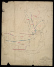 Plan du cadastre napoléonien - Daours : tableau d'assemblage