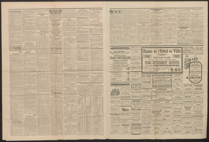 Le Progrès de la Somme, numéro 19321, 22 juillet 1932