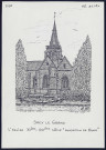 Sacy-le-Grand (Oise) : l'église - (Reproduction interdite sans autorisation - © Claude Piette)
