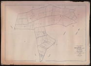 Plan du cadastre rénové - Beauquesne : section PE