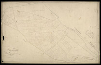 Plan du cadastre napoléonien - Prouville : Sole du Moulin (La), B