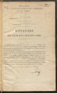 Répertoire des formalités hypothécaires, du 28/06/1869 au 14/10/1869, registre n° 230 (Péronne)