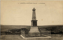Lamotte-en-Santerre (Somme) - Le Monument