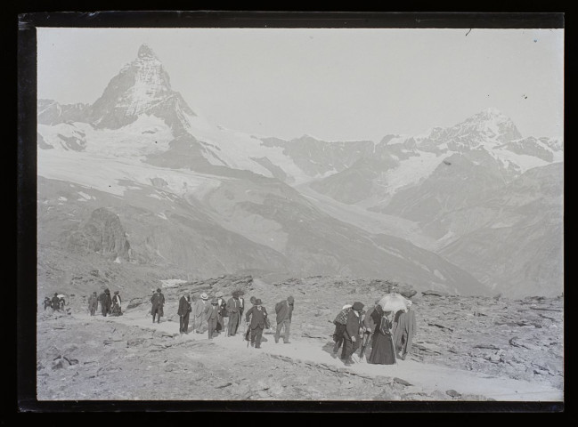 Chemin du Gornergrat - juillet 1903