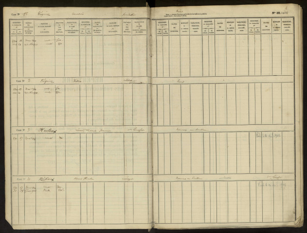 Répertoire des formalités hypothécaires, du 31/05/1918 au 29/03/1919, registre n° 429 (Abbeville)