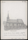 Framicourt : face sud de l'église - (Reproduction interdite sans autorisation - © Claude Piette)