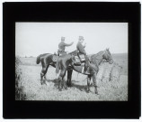 Manoeuvres de septembre 1902 - officiers d'artillerie environs de Poix