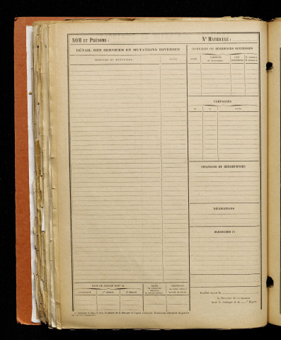 Ducrotoy, Joseph, né le 23 août 1897 à Bettencourt-Rivière (Somme), classe 1917, matricule n° 123, Bureau de recrutement d'Amiens