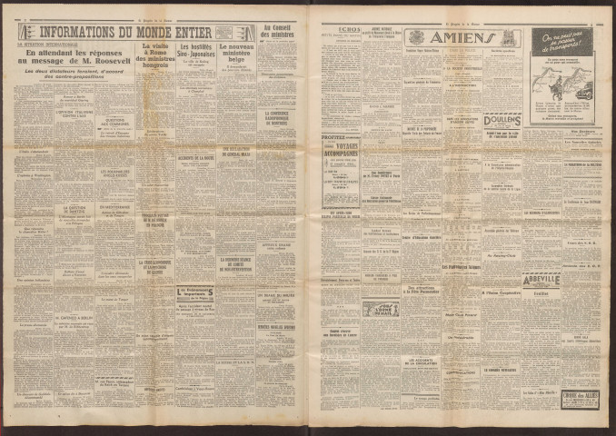 Le Progrès de la Somme, numéro 21760, 19 avril 1939