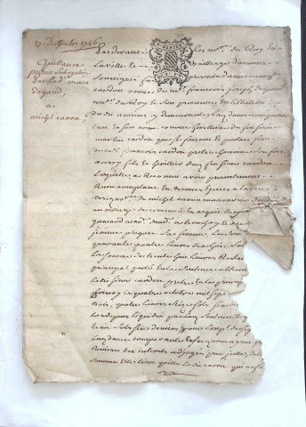 Etude de Me Firmin Magnier à Amiens (étude n°4). Minutes de l'année 1746