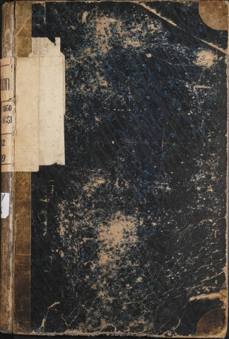 Maison de correction dite Bicêtre à Amiens. Registre d'écrou : numéros 6512 à 7399. 12 décembre 1860 - 19 janvier 1861