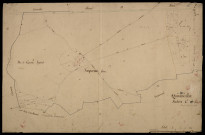 Plan du cadastre napoléonien - Quevauvillers : C2