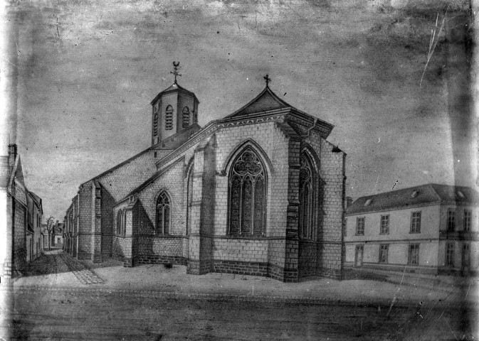 Eglise, d'après un dessin