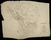 Plan du cadastre napoléonien - Moreuil : tableau d'assemblage