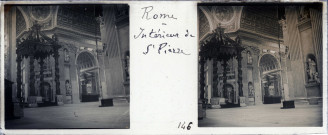 Rome - Intérieur de Saint Pierre